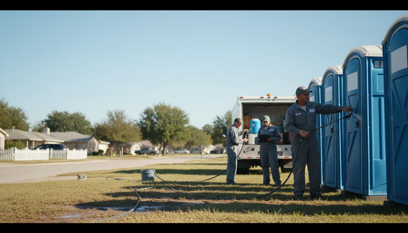 Long-Term Portable Toilet Rental in Brandon, IA near me